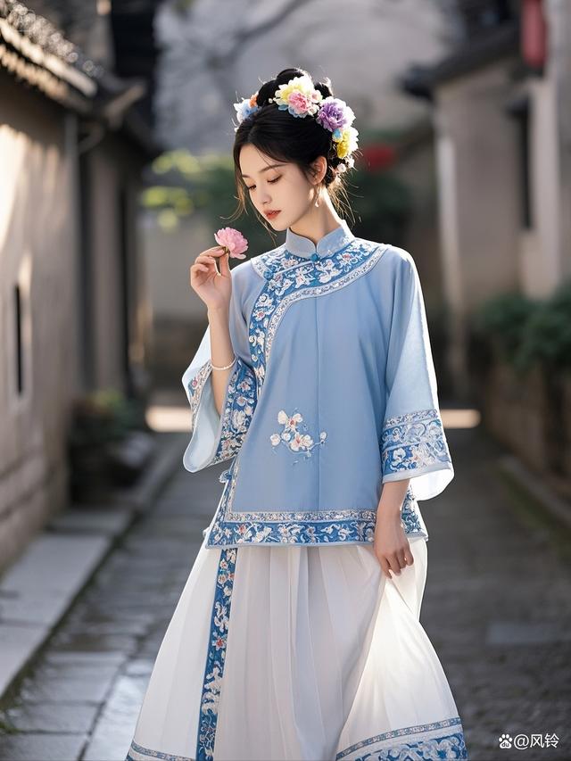 古典服飾,現代演繹,她用姿態詮釋了東方美學